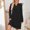 *Black, variant on ClodeEU Women's Long Sleeve V Neck Ribbed Knit Dress ,Fall Casual trendy Midi Dresses Army Green,Womens Plus L