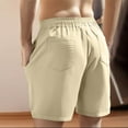 thumbnail image 4 of Mens Casual Shorts Elastic Waist Drawstring Summer Athletic Shorts with Pockets 2025, 4 of 7