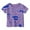 Purple, variant on Girls Shirts Clothes for Teen Girls Girls Summer Tops Casual Loose Fit Short Sleeve Tee For Outdoor Sports School And Home Comfortable Everyday Wear For Toddler To Teen