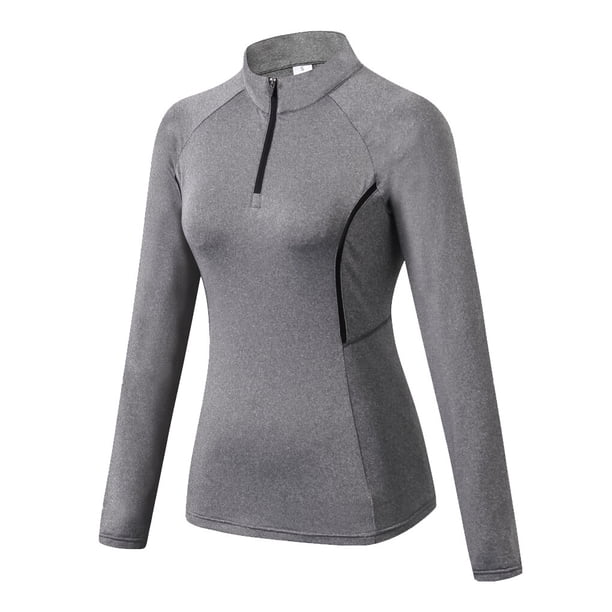 Sonducket Ropa interior térmica para mujer, ropa interior cálida para mantener el calor, invierno, otoño, manga larga, Color sólido, secado rápido, Prendas para la parte del cuerpo Gris METRO Sonducket AP013404-07