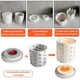 thumbnail image 4 of Gypsum Silica Gel Mold House Ring Candlestick Mold Love Ring Decoration Mold B, 4 of 5
