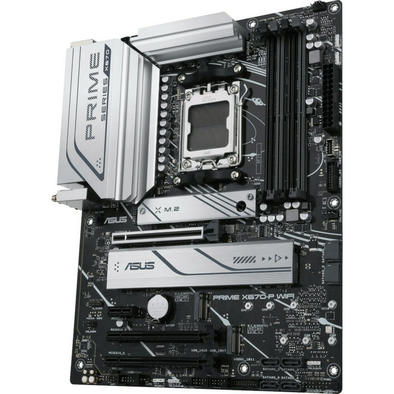 ASUS Prime X670-P WiFi AM5, Ryzen 7000 ATX Motherboard, DDR5, M.2