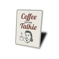 thumbnail image 4 of Coffee Before Talkie Novelty Sign, Metal Wall Decor - 10x14 inches, 4 of 4