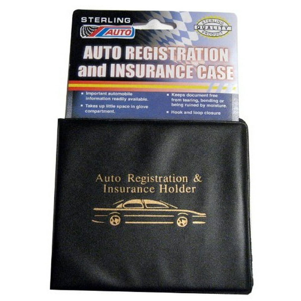 Set of 3 Auto Car Registration Insurance Holder Wallet
