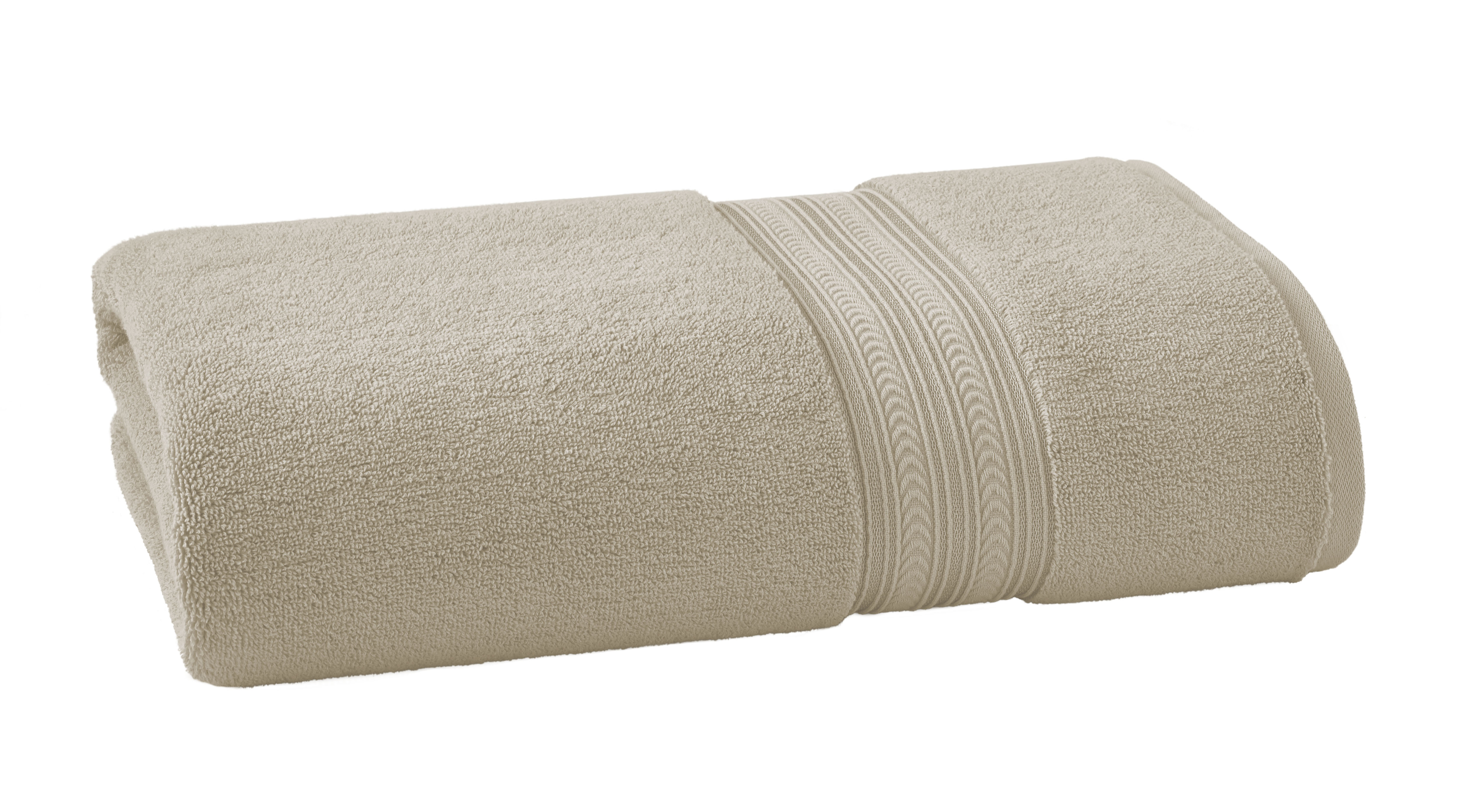Papyrus Beige Better Homes /& Gardens BHG Thick and Plush Solid Bath Sheet Super Soft Cotton