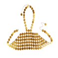 thumbnail image 1 of Cadena de Cuerpo cinturo Bikini Hecho de Lentejuelas Accesorios Playa Verano Oro jinwen Cadena del cuerpo, 1 of 8