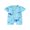Sky Blue, variant on Bslissey Toddler Baby Boys Rash Guard Swimsuit Cute Print Short Sleeve Zipper Bathing Suit Infant Crew Neck One Piece Swimwear Summer Beach Wear 3M 6M 12M 18M 24M 3T