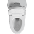 thumbnail image 4 of 1.1/1.6 GPF Dual Flush 1-Piece Elongated Toilet with Soft-Close Seat - Gloss White, 4 of 10