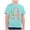 Mint Green, variant on Childrens Fashion Printed Round Neck Short Sleeve Casual T Shirt Top For Back To School Clothes Girls Tees (Mint Green,12-13 Years)