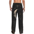 thumbnail image 3 of Daiia Abstract Starry Sky Moon Men's Sleep Pant with Pockets and Drawstring,Pajama Pants-Medium, 3 of 9