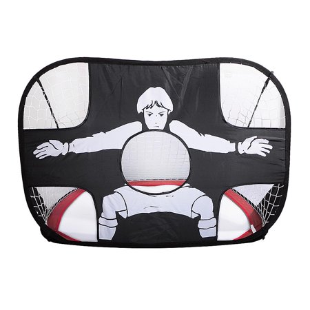 102 x 70 x 75cm Portable Football Soccer Goal Post Net Training Red