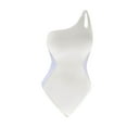 thumbnail image 3 of Tsesme Swimsuit for Women One Piece Color Block Slimming Bathing Suits Scoop Neck Vacation Swimwear, 3 of 5