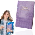 thumbnail image 2 of Gnwei 2026 Planner - Leather Planner 2026 Weekly and Monthly, Jan.2026 - Dec.2026, 8.1" x 5.7", 2026 Weekly & Monthly Planner with Hardcover, Tabs, Holidays, Daily Organizer, 2 of 9