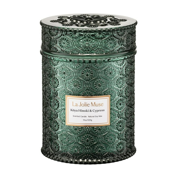 Vela perfumada LA JOLIE MUSE Kōya Hinoki & Cypress 550ml