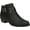 Black Nashville Lincoln Polyurethane, variant on Women's Life Stride Ally Ankle Bootie Black Nashville Lincoln Polyurethane 9.5 W