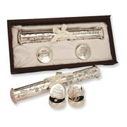 Stephan Baby Birth Certificate, First Tooth and First Curl Holders Keepsake Box