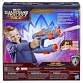thumbnail image 7 of Nerf Marvel Guardians of the Galaxy Star-Lord Quad Kids Toy Blaster with 3 Darts, 7 of 7