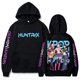 thumbnail image 1 of Pop cazadora para niña Demo-n Hunters Unisex Fashion Hooded Sweatshirt Streetwear Soft Comfortable Long Sleeve Hoodie for Daily Wear Spring Fall Winter （Black）, 1 of 3