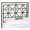 thumbnail image 2 of SAFAVIEH Lucinda Geometric Glam Metal Headboard, Queen, Gunmetal, 2 of 4