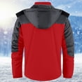 thumbnail image 4 of DHFJKG Windbreaker Jacket Women Fuzzy Lining Secure Pockets Zipper Coat With Detachable Hood Winter Outdoor Hiking Climbing Comfort Outerwear, 4 of 8