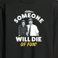 thumbnail image 3 of Parks and Recreation - Die Of Fun - Men's Long Sleeve T-Shirt, 3 of 5