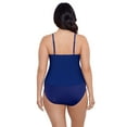 thumbnail image 2 of Women's Ronnie 2 Tier Ruffle Tankini Swimsuit Top, 2 of 3