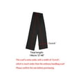 thumbnail image 3 of INSPIRE CHIC Women's Scarves Solid Color Kerchief Silky Scarves Long Neck Wraps Black, 3 of 6