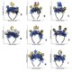 thumbnail image 3 of Star and Moon Themed Eid Headband Portable Decoration for Celebration Sturdy and Stylish Fashion Accessory Outfits, 3 of 5