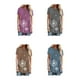 thumbnail image 3 of Guardurnaity Mujer Impreso Cuello Manga Corta Túnica Camisa Prendas para la parte del cuerpo Púrpura XXL Guardurnaity AP001768-05, 3 of 5