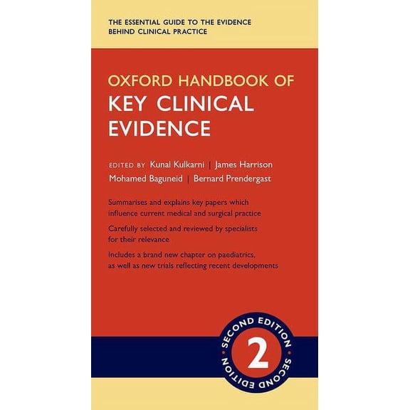 Oxford Medical Handbooks Oxford Handbook of Key Clinical Evidence, (Paperback)