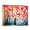 thumbnail image 2 of Designart "Retro Reflections Colorful Mid Century Vibes V" Mid-century Floater Framed Wall Art Print, 2 of 7