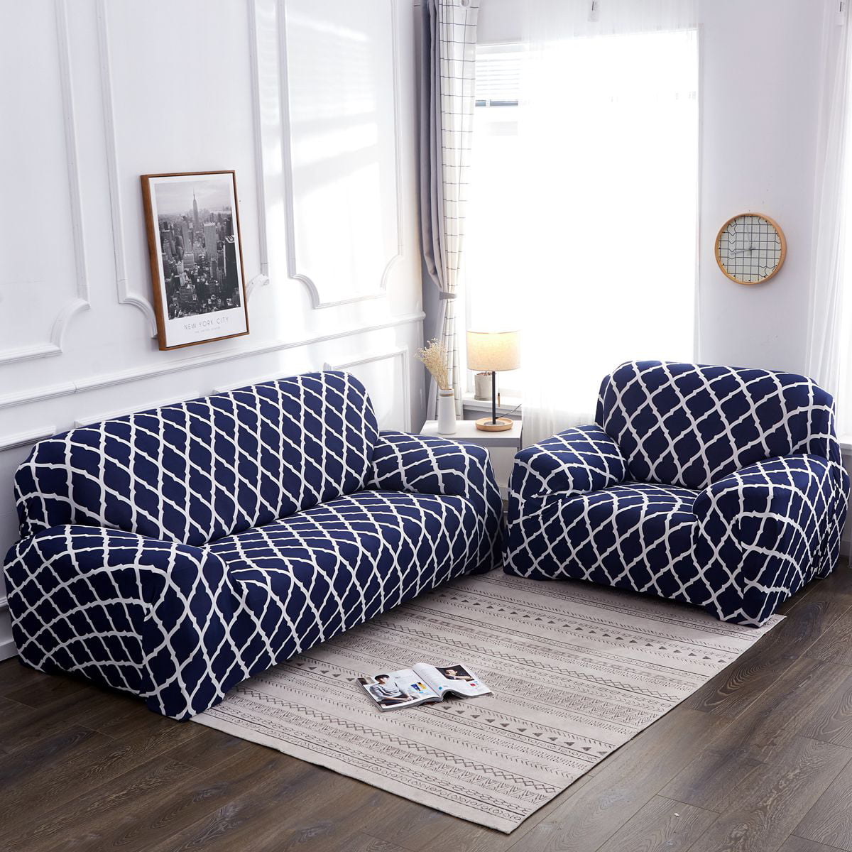 Details about   Four Season Non-Slip Sofa Cover Slipcover Washable Elastic Printed All-inclusive 