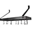 thumbnail image 2 of Enclume Gourmet Bookshelf Wall Rack, 30", Hammered Steel, 2 of 2