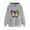 Gray, variant on VBTAPA Womens 2025 Mardi Gras Hoodie Carnival Mask Print Long Sleeve Drawstring Hooded Sweatshirt Trendy Casual Pullover Hoodies Gifts for Teen Girls Army Green XXL