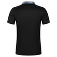 thumbnail image 5 of Kcolen Men's Polo Shirts Slim Fit Men Denim Lapel Button Down Collar Men's Casual Loose Fit Comfort Business Short Sleeve Shirt Casual Beach Basic, 5 of 7