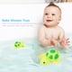 thumbnail image 5 of Juguetes de agua de material esmerilado para bebés, mecanismo de relojería de cadena enrollada con tortuga de natación infantil Tmvgtek libre de BPA, 5 of 8