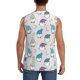 thumbnail image 4 of Balery cute winter Gnome Camisetas sin mangas para hombre, absorbe la humedad y protege contra el mal olor.-XX-Large, 4 of 7