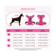 thumbnail image 3 of Pechera Arnés De Seguridad Para Perro Malubero FUCSIA talla S, 3 of 5