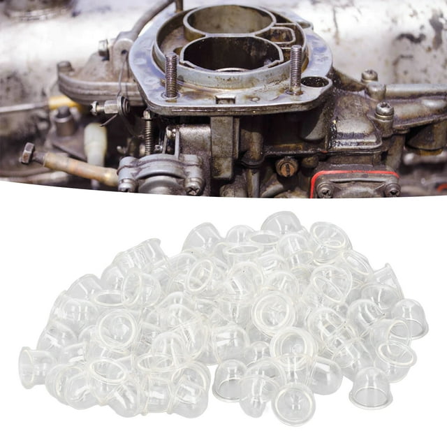 Rubber Primer Bulb 100PCS Carburetor Replacement Accessories Fit For Sthil 41331212700 18.5mm Mouth Outer Diameter