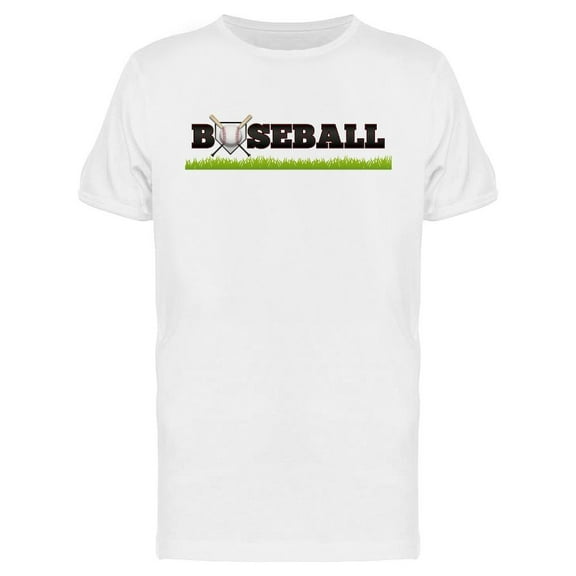 Baseball  Ball And Homeplate T-Shirt Men -Image by Shutterstock, Male 3X-Large