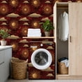 thumbnail image 4 of Vintage Celestial Peel and Stick Wallpaper Victorian Inspired Celestial Art Crescent Moons Antique Wall Mural 17.7in x 9.8ft Self Adhesive Removable Wall Paper Renter Friendly Wallpaper for Bathroom, 4 of 8