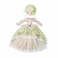 thumbnail image 2 of Ropa de moda para muñeca de simulación, vestido de estilo retro para muñeca de 24 pulgadas, tela suave, vestido hecho a mano para muñeca de niña de 60 Estilo C, 2 of 8