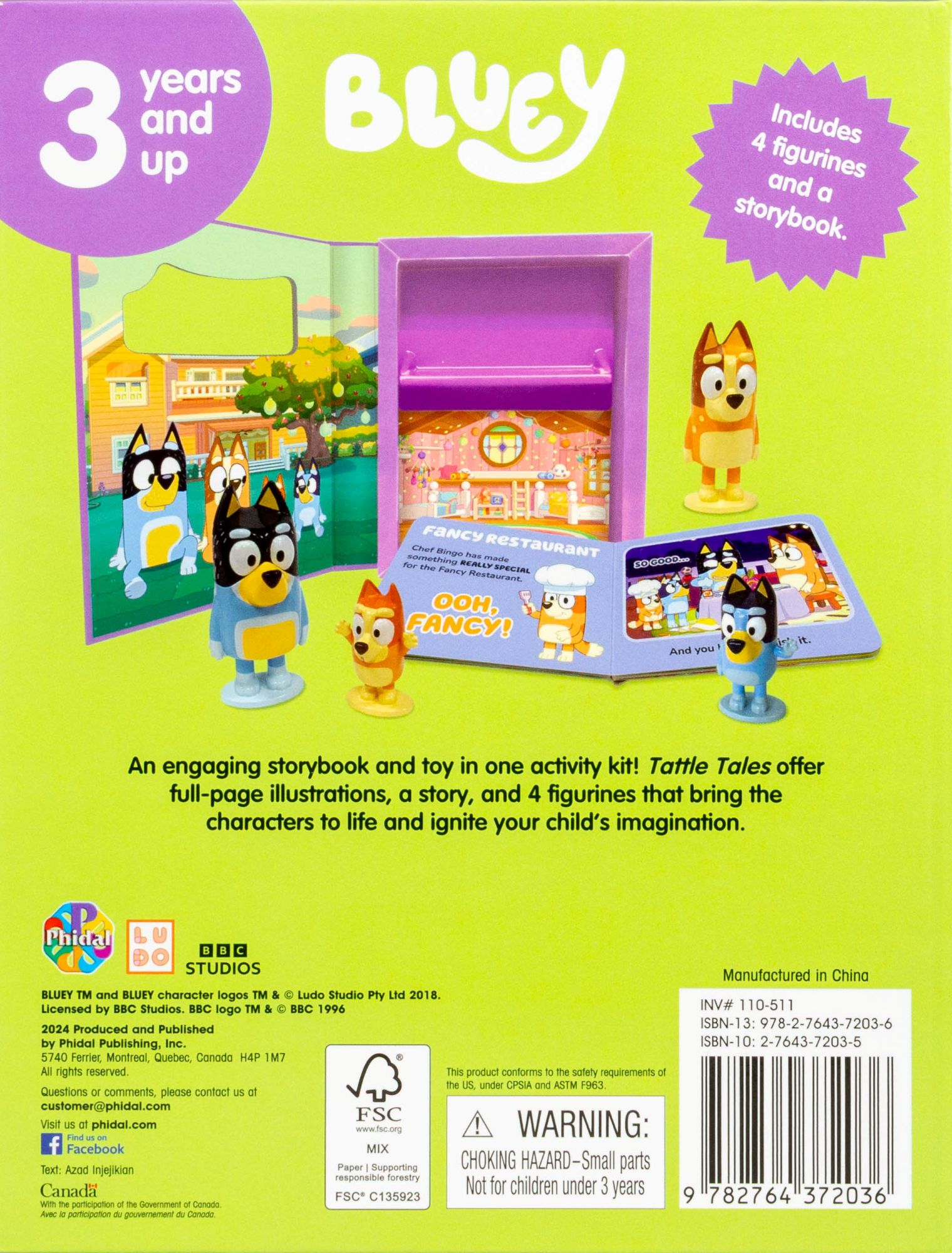 TATTLE TALES BLUEY WALMART EXCLUSIVE (BOARD BOOK)