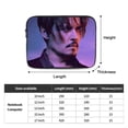 thumbnail image 4 of Johnny Depp Laptop Sleeve Case Shockproof Portable Laptop Inner Bag Protective Notebook Case 10 Inch, 4 of 8