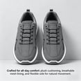 thumbnail image 5 of CHICVOMEY Comfortable Slip On Sneakers for Men Breathable Sneakers with Lightweight Non-Slip Sole Running Sneakers Daily Wear Walking Running, 5 of 8