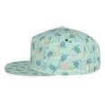 thumbnail image 3 of Daiia Sea Turtle print Flat Bill Hats Flat Brim Trucker Cap Baseball Cap Adjustable Classic Low Profile Hat Unconstructed Plain Cap, 3 of 9
