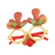 thumbnail image 5 of Decoración navideña Disfraz Anteojos Gafas navideñas para favores navideños Rojo campanas rojas Yuyangstore Monturas de anteojos, 5 of 8
