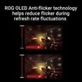 thumbnail image 4 of ASUS ROG Strix Monitor para Juegos de Pared OLED 27” 1440P, Negro, XG27AQDMG, 4 of 5