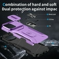 thumbnail image 6 of Fashion Case with Holder Stander Kickstand Drop Resistant Shockproof Case For iPhone 16 Pro Max (6.9inch), 6 of 7