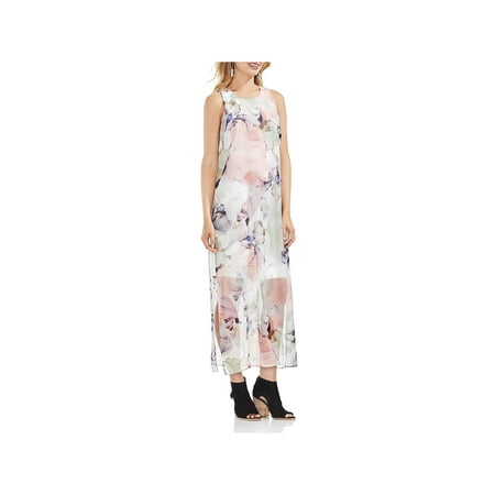 Vince Camuto Womens Sleeveless Floral Maxi Dress
